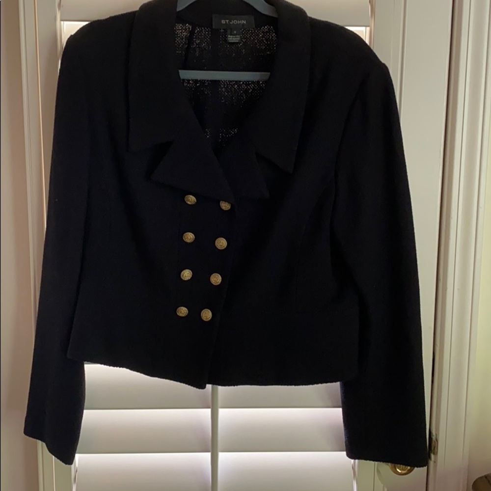 Black Knit Jacket. - image 1